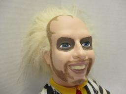 1989 Warner Bros. Beetle Juice Talking/Wind-up Spinning Head Doll