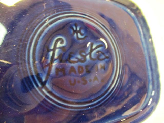 Fiesta Blue Disc Pitcher