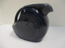Fiesta Blue Disc Pitcher