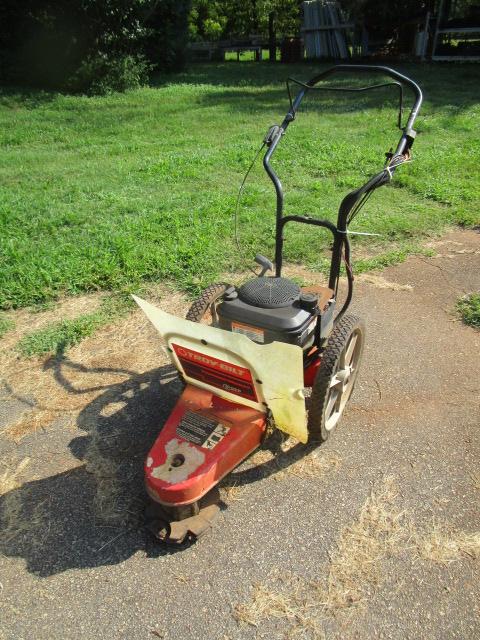 Troy Bilt Walk Behind 6 HP Trimmer Mower with Electric Start