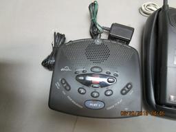 Digital GE Answering Machine & Sanyo Cordless Phone