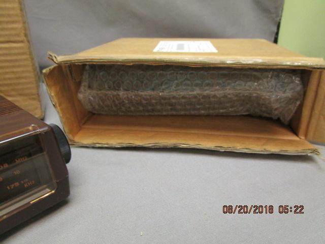 2 New Model 398 AM/FM Clock Radios w/Phone