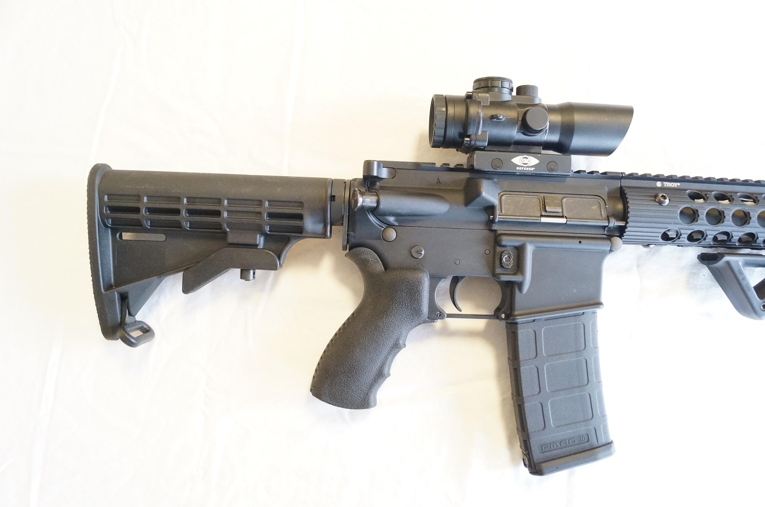 Elite Arms JD-15 5.56 Semi-Automatic AR15 Rifle w/ iTac Defense CP1 Red Dot Scope