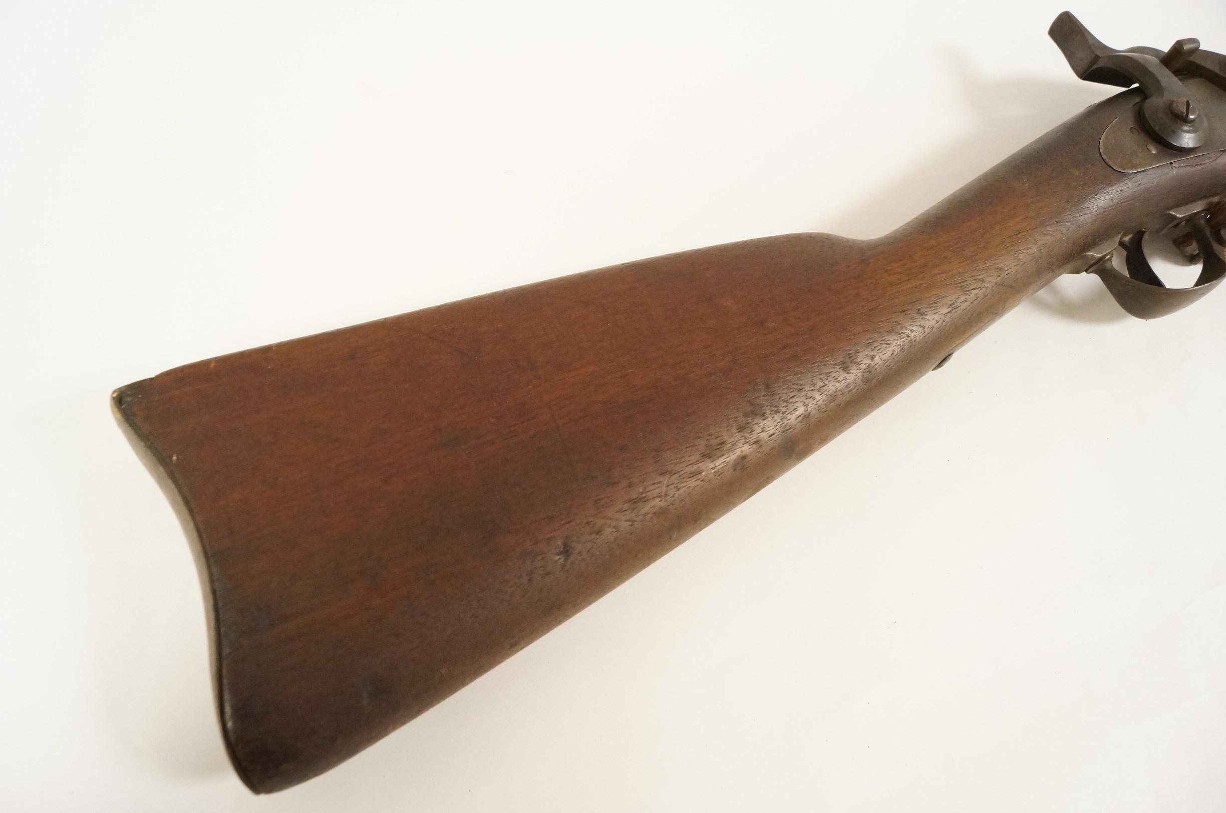 Complete US Springfield Model 1884 Trapdoor .45-70 Rifle with Sling, Ammo Case, and Bayonet