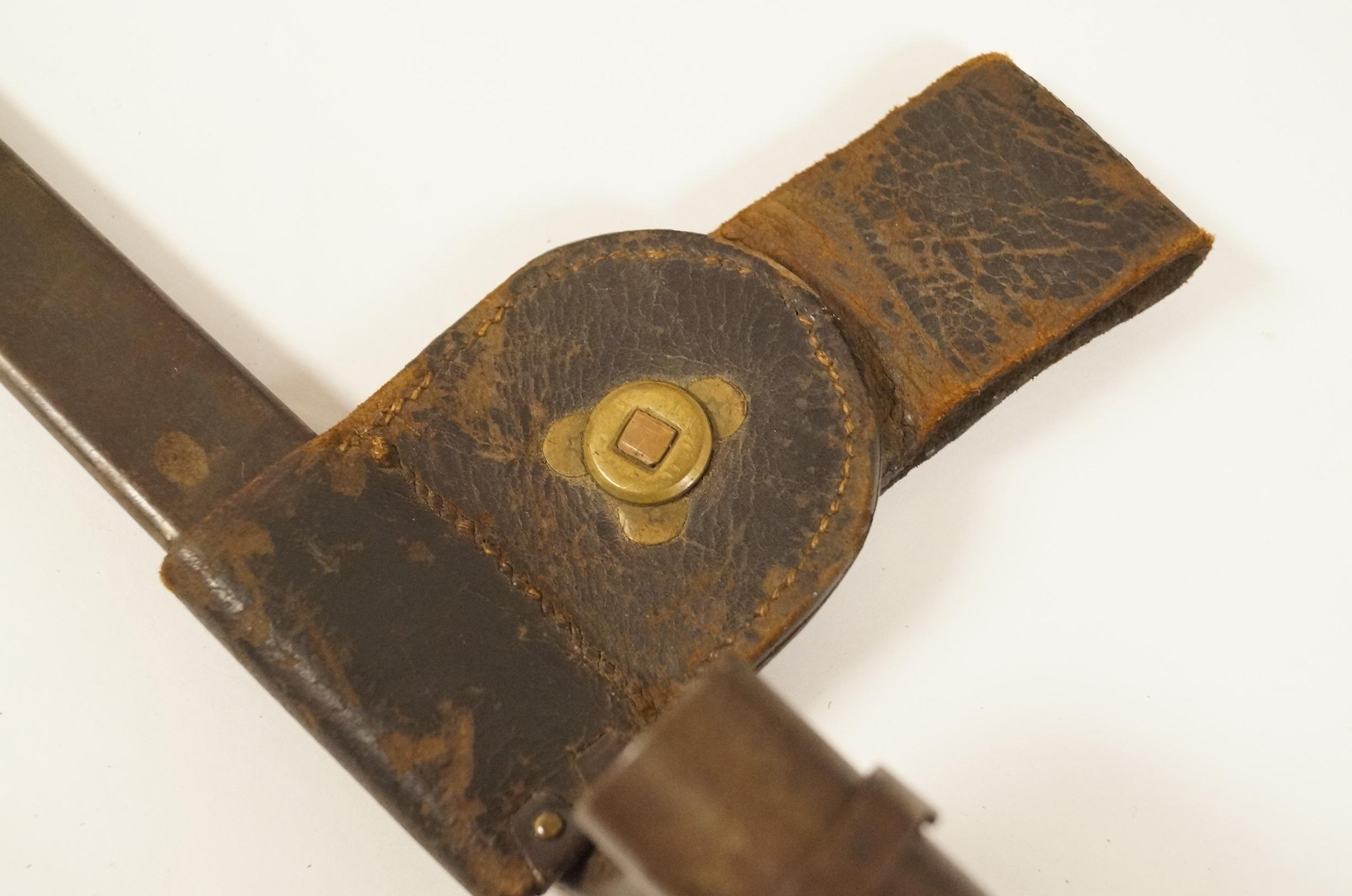 Complete US Springfield Model 1884 Trapdoor .45-70 Rifle with Sling, Ammo Case, and Bayonet