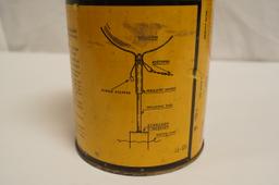 WWII Gibson Girl Radio Balloon in Can Dated 1944