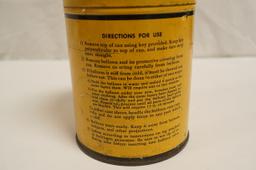 WWII Gibson Girl Radio Balloon in Can Dated 1944