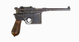 RARE 1910 Persian Contract C96 Mauser Broomhandle Pistol with Wood Stock Holster