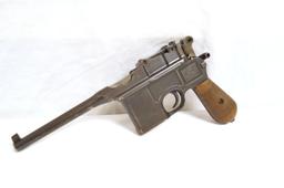 RARE 1910 Persian Contract C96 Mauser Broomhandle Pistol with Wood Stock Holster
