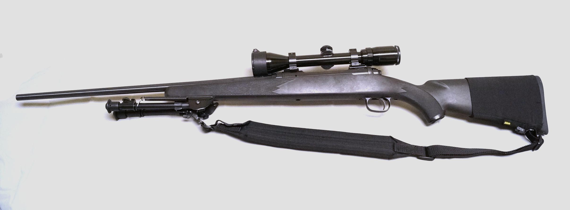 Savage Model 110 7mm REM. MAG. Bolt Action Rifle w/ Scope, Sling, & Bipod