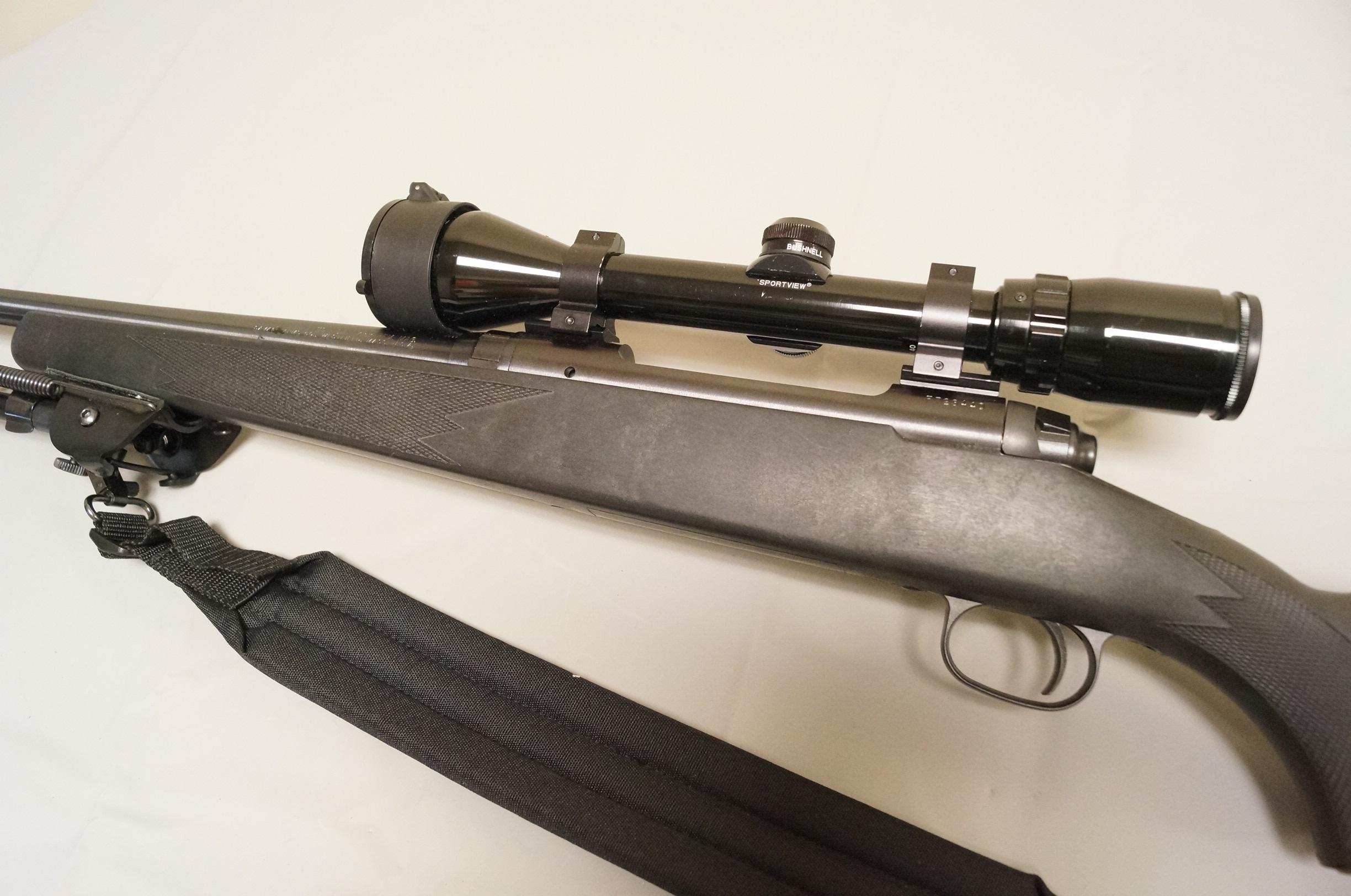 Savage Model 110 7mm REM. MAG. Bolt Action Rifle w/ Scope, Sling, & Bipod