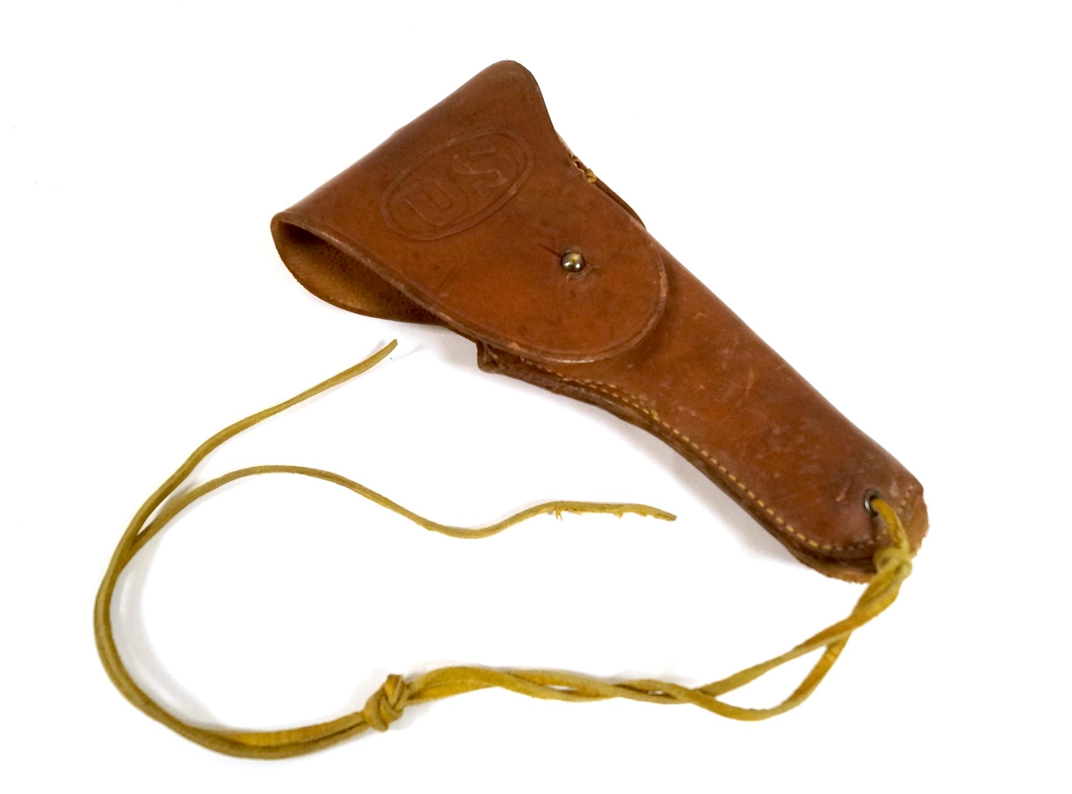 1943 Remington Rand US ARMY .45 M1911 A1 Pistol with Original Lanyard in US Holster