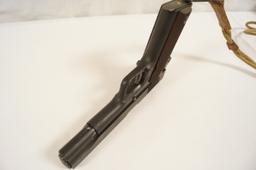 1943 Remington Rand US ARMY .45 M1911 A1 Pistol with Original Lanyard in US Holster