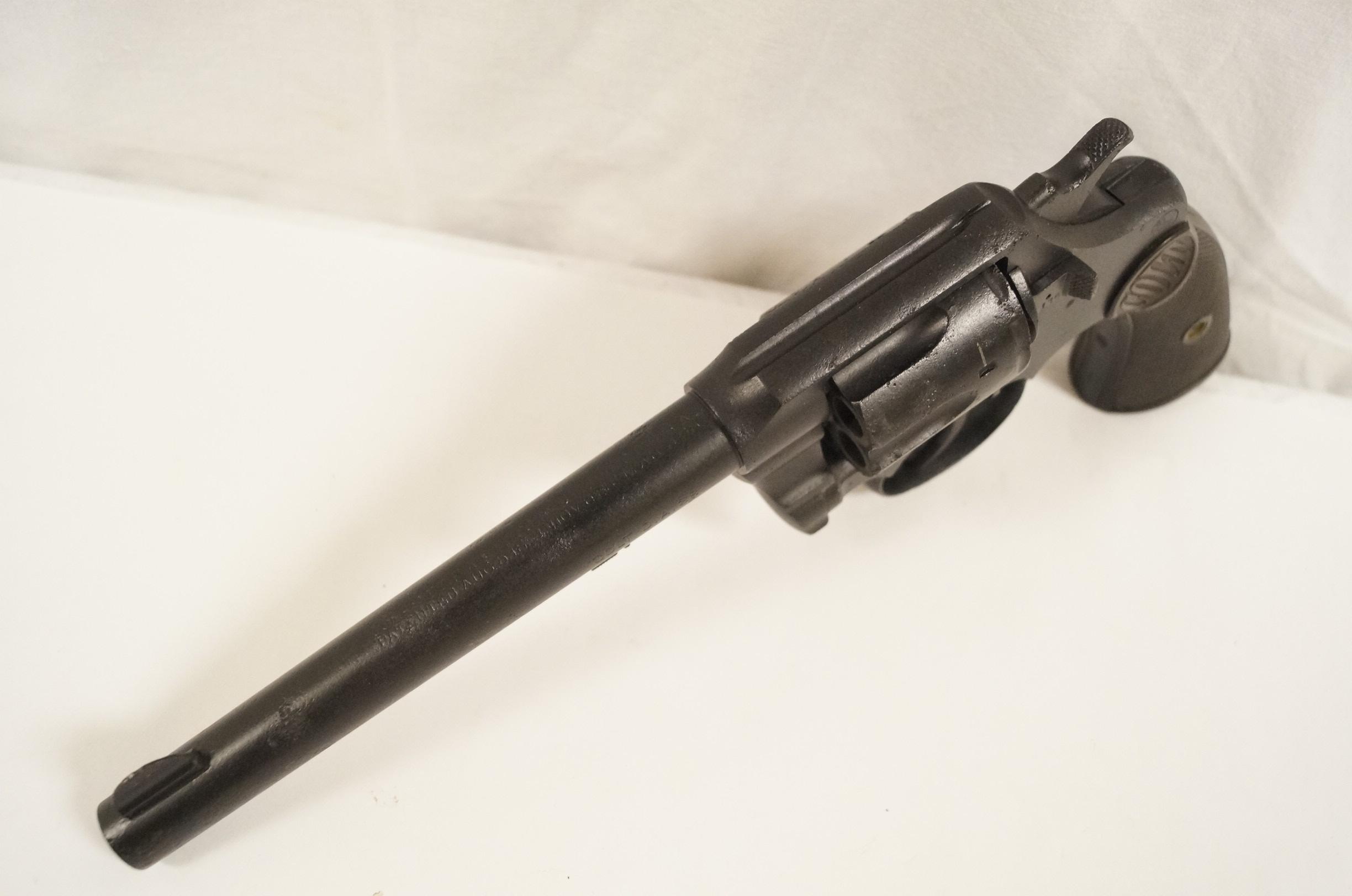 Colt D.A. .38 Long Colt Revolver