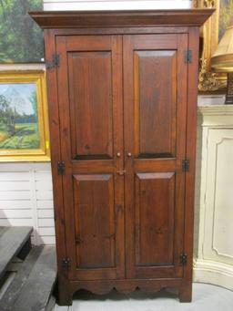 Pine Stephen von Hohen Furniture Co. Wardrobe