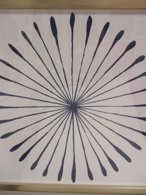 Framed Starburst Block Print