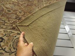 Earth Tone Wool Area Rug