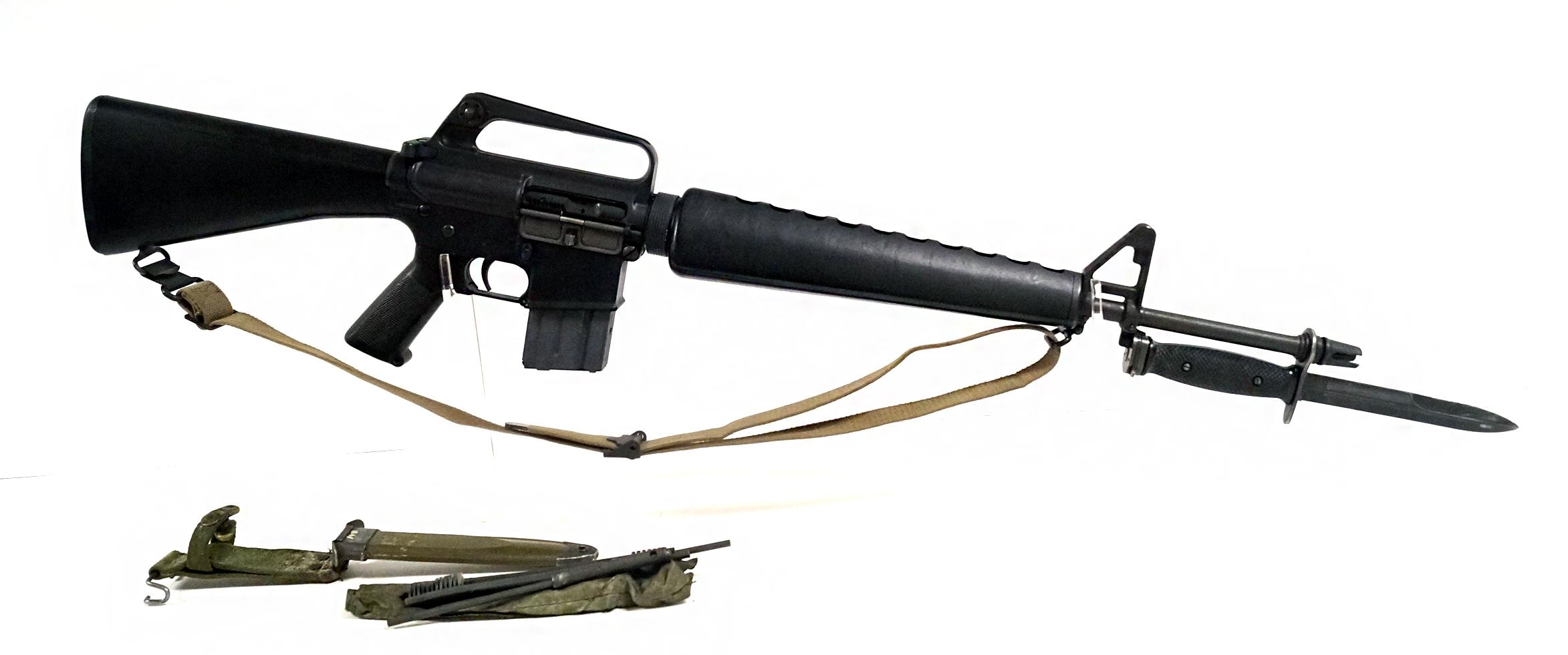 Rare & Desirable Pre-Ban Colt AR-15 Model SP1 .223 Vietnam-Era Rifle with Bayonet, and Sling