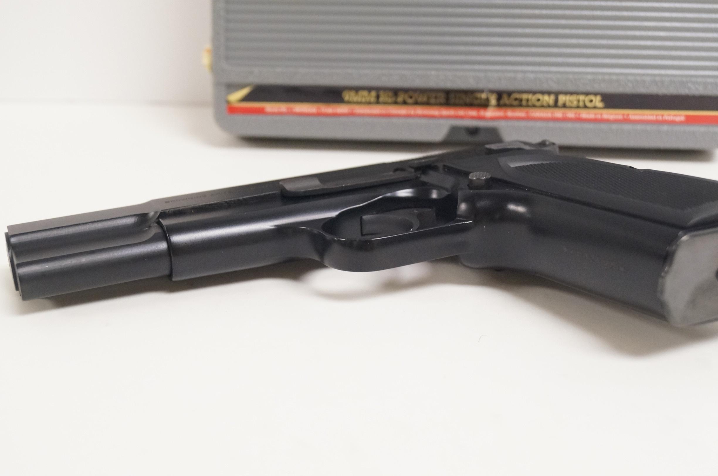 LNIB 1976 Browning 9mm Luger Hi-Power Mark III Single Action Pistol
