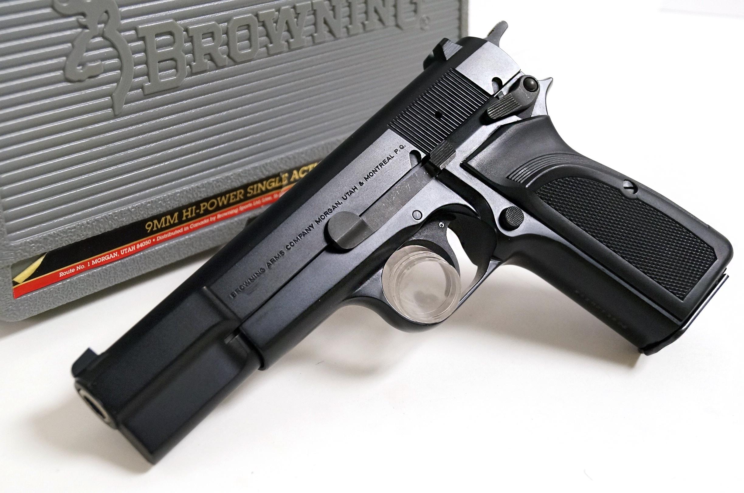 LNIB 1976 Browning 9mm Luger Hi-Power Mark III Single Action Pistol