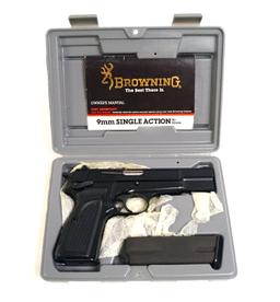 LNIB 1976 Browning 9mm Luger Hi-Power Mark III Single Action Pistol