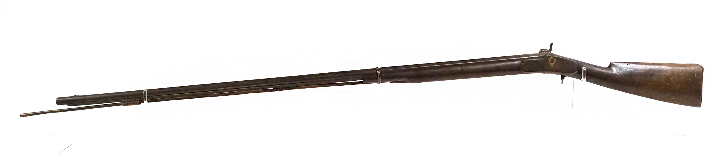 Interesting 1800's G. GOULCHER Kentucky Long Rifle Percussion Muzzleloading Musket marked "J Jones"