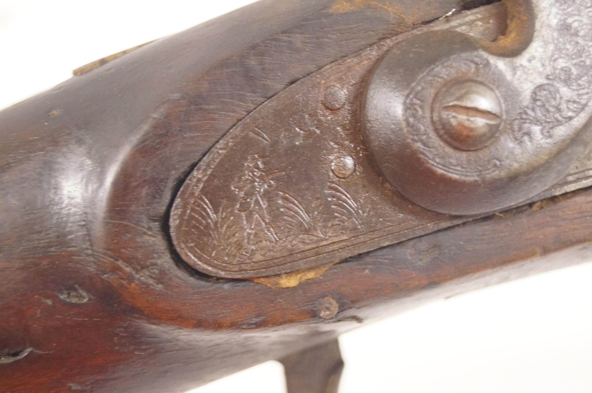 Interesting 1800's G. GOULCHER Kentucky Long Rifle Percussion Muzzleloading Musket marked "J Jones"