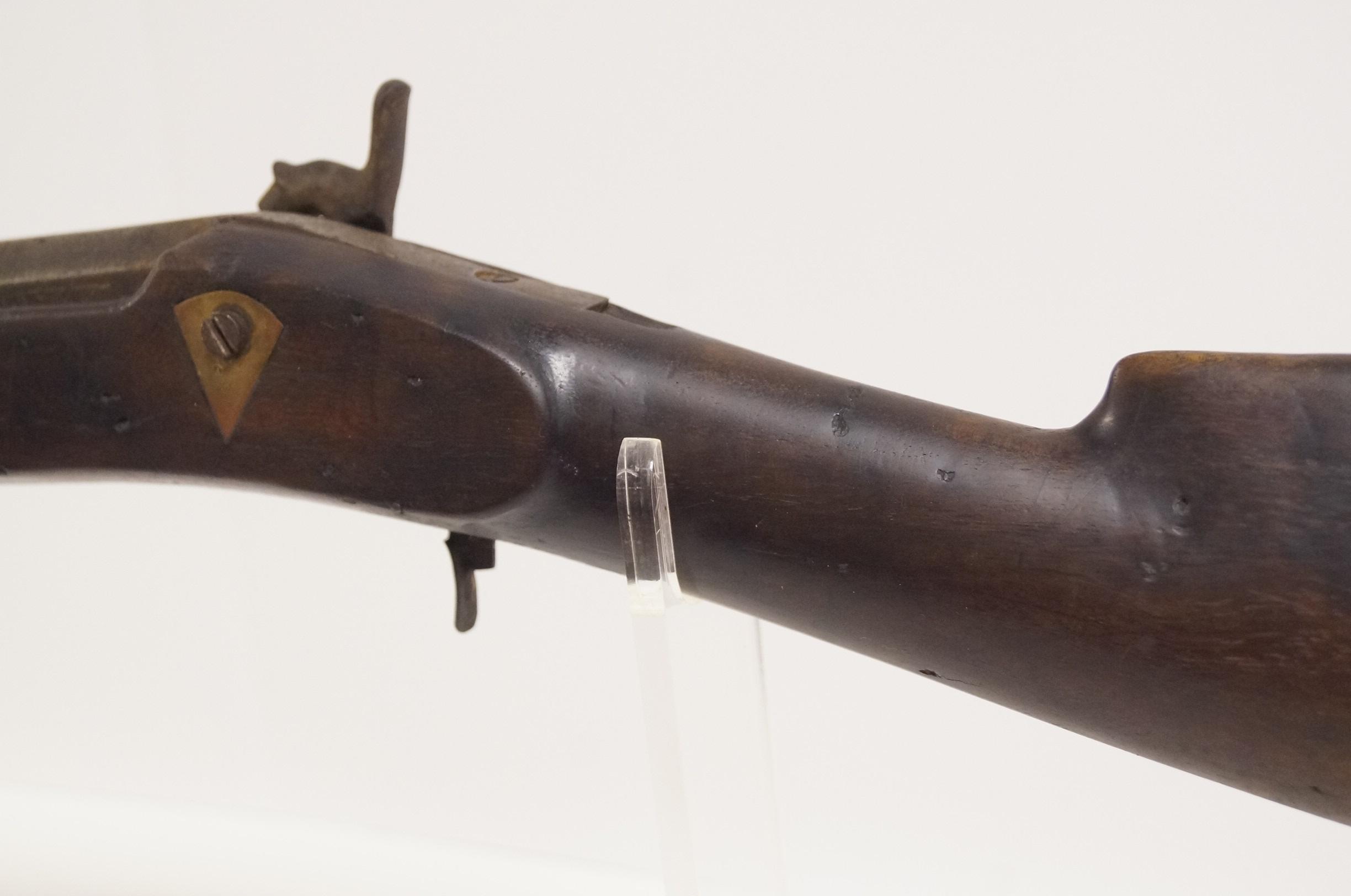 Interesting 1800's G. GOULCHER Kentucky Long Rifle Percussion Muzzleloading Musket marked "J Jones"