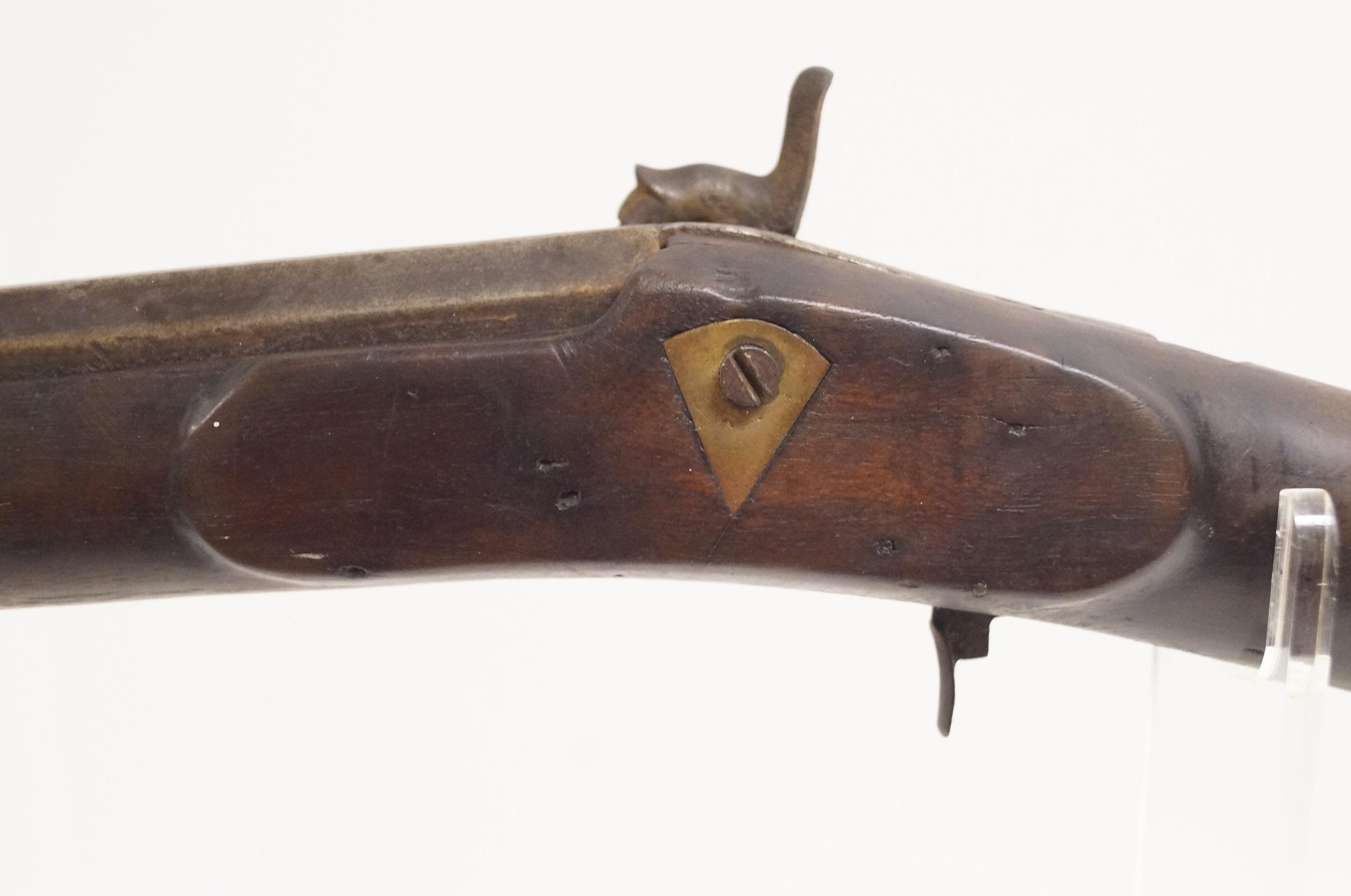 Interesting 1800's G. GOULCHER Kentucky Long Rifle Percussion Muzzleloading Musket marked "J Jones"