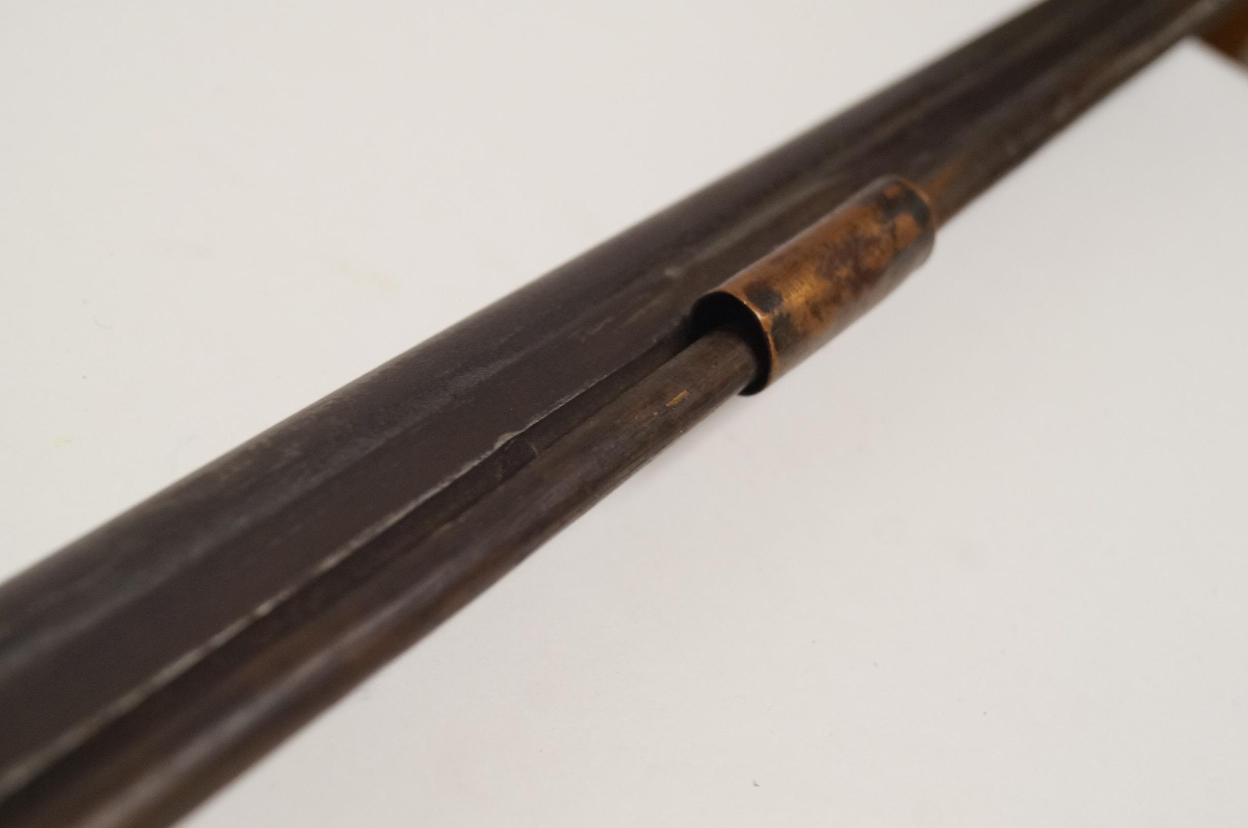 Interesting 1800's G. GOULCHER Kentucky Long Rifle Percussion Muzzleloading Musket marked "J Jones"