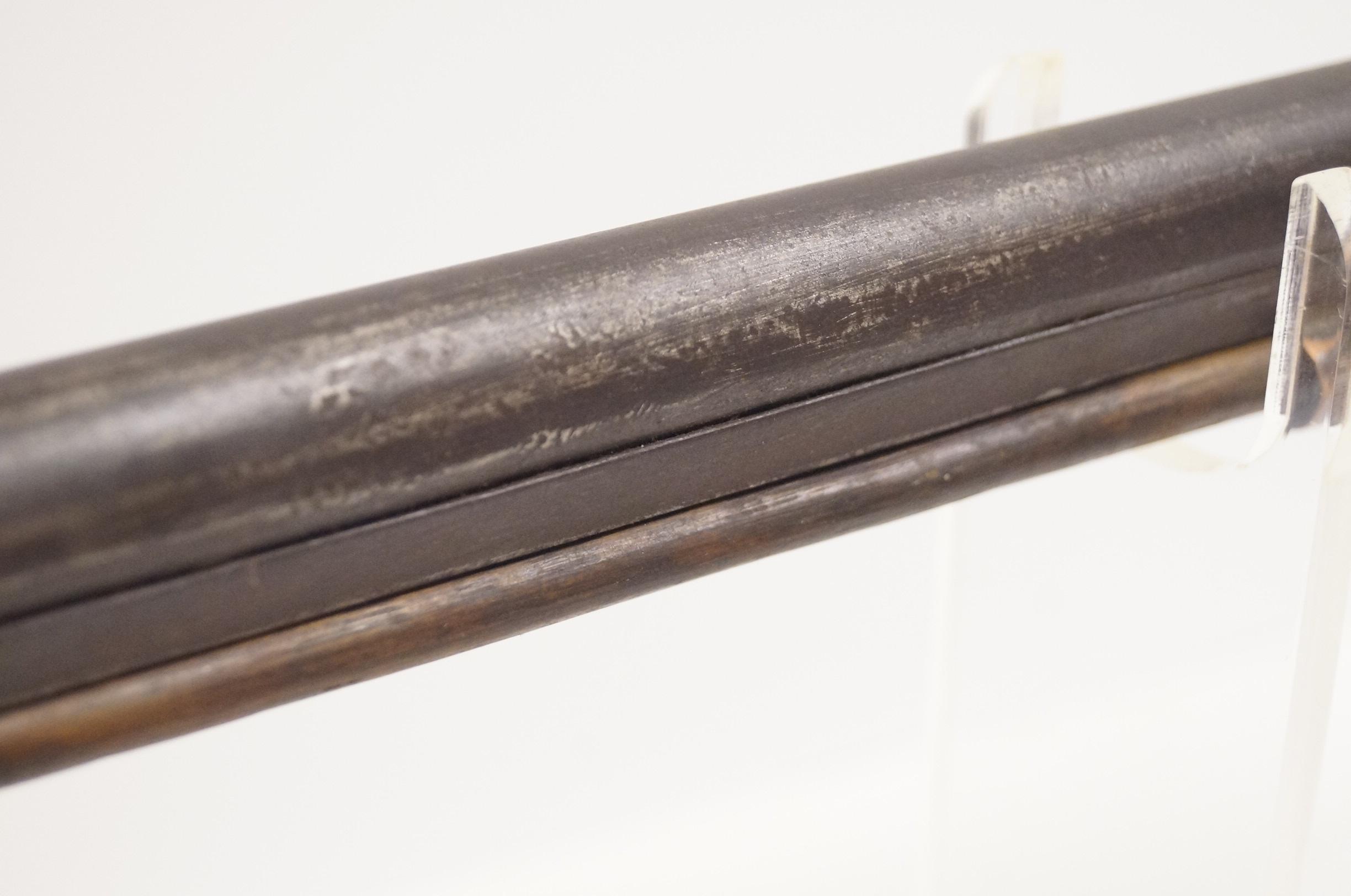 Interesting 1800's G. GOULCHER Kentucky Long Rifle Percussion Muzzleloading Musket marked "J Jones"