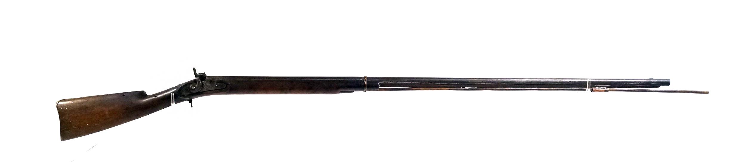Interesting 1800's G. GOULCHER Kentucky Long Rifle Percussion Muzzleloading Musket marked "J Jones"