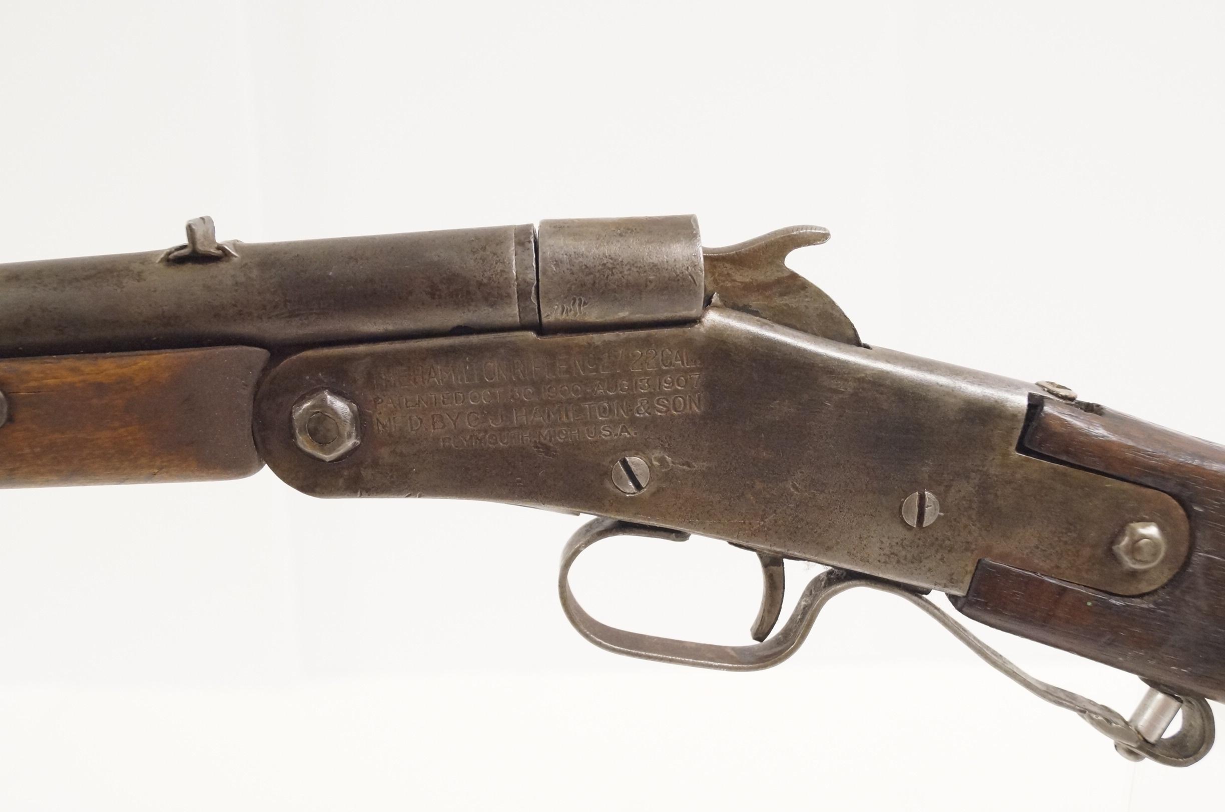The Hamilton Rifle No. 27 .22 Caliber Single Shot Rifle
