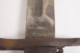 US M1905 Bayonet in Original Scabbard