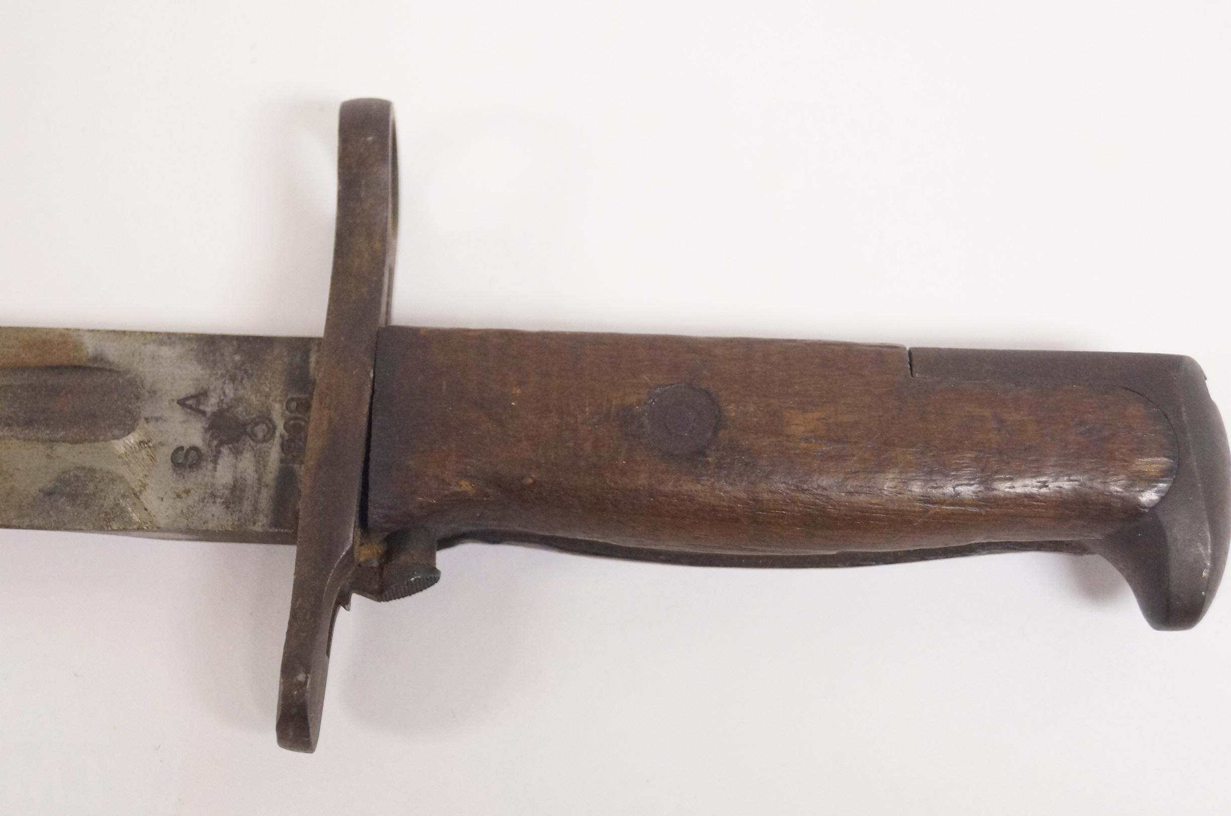 US M1905 Bayonet in Original Scabbard