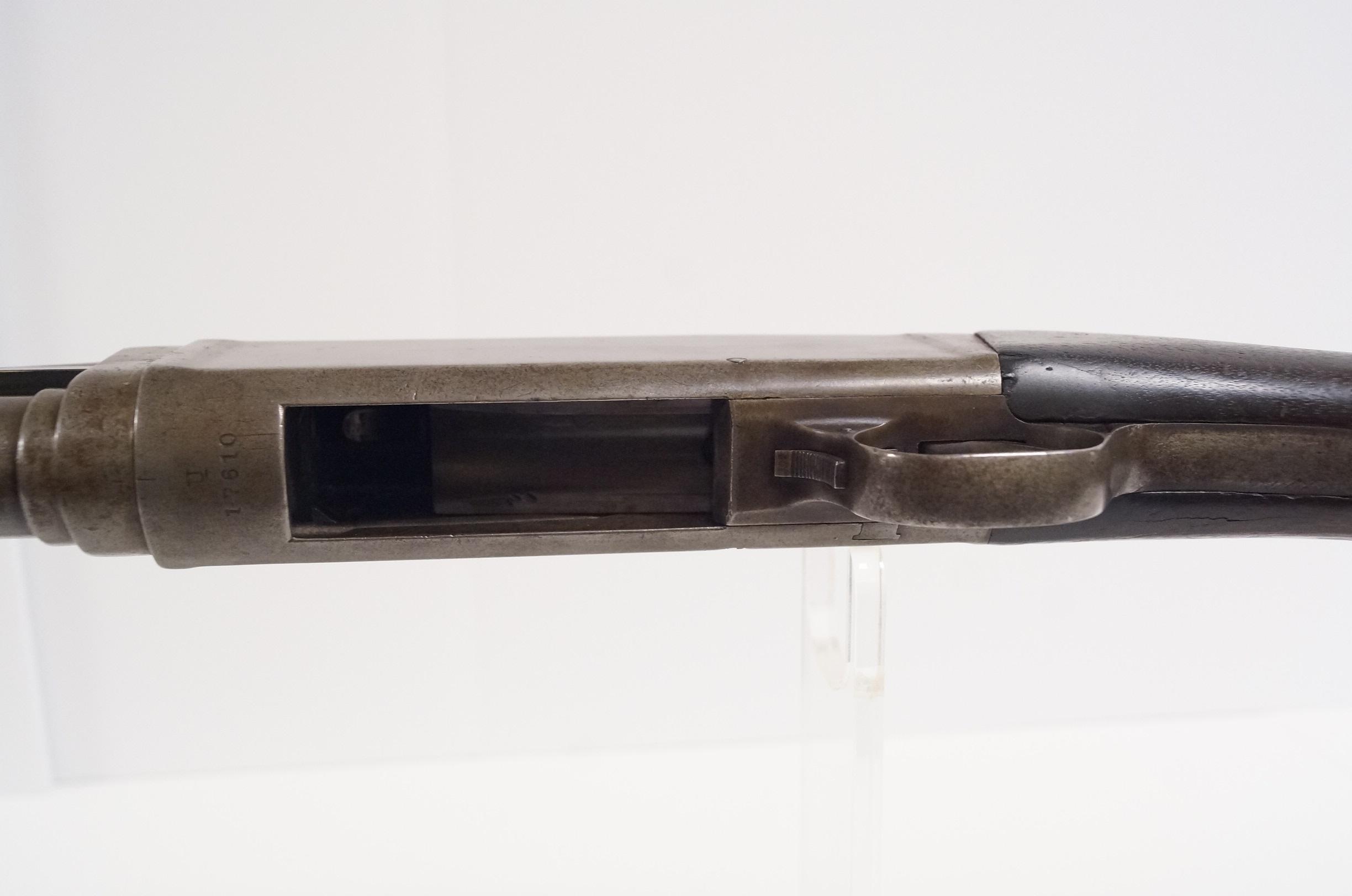 Old Remington Arms Co. Repeating 12ga Shotgun - 1st Bottom Loading, Bottom Ejecting Shotgun Made