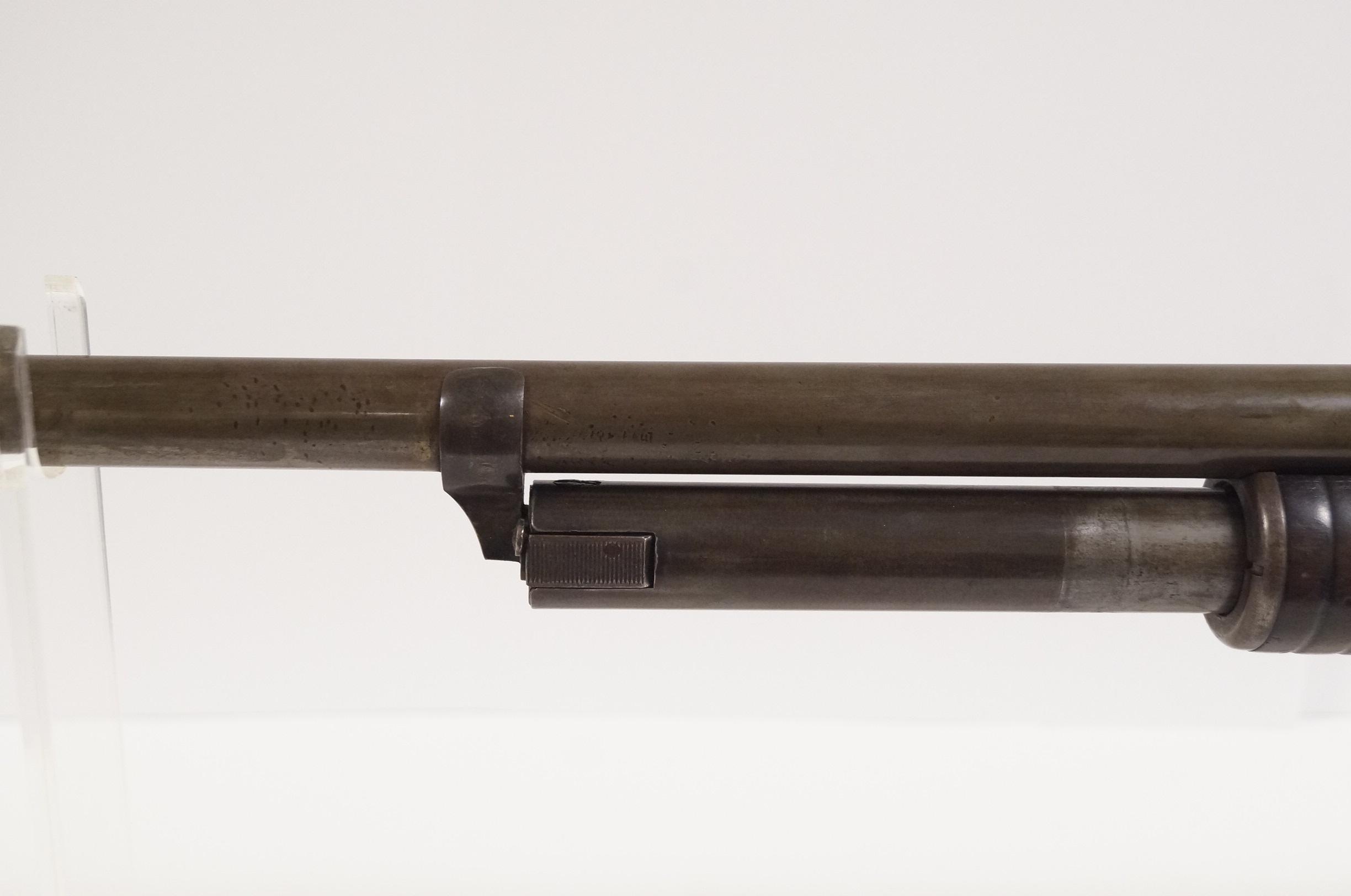 Old Remington Arms Co. Repeating 12ga Shotgun - 1st Bottom Loading, Bottom Ejecting Shotgun Made