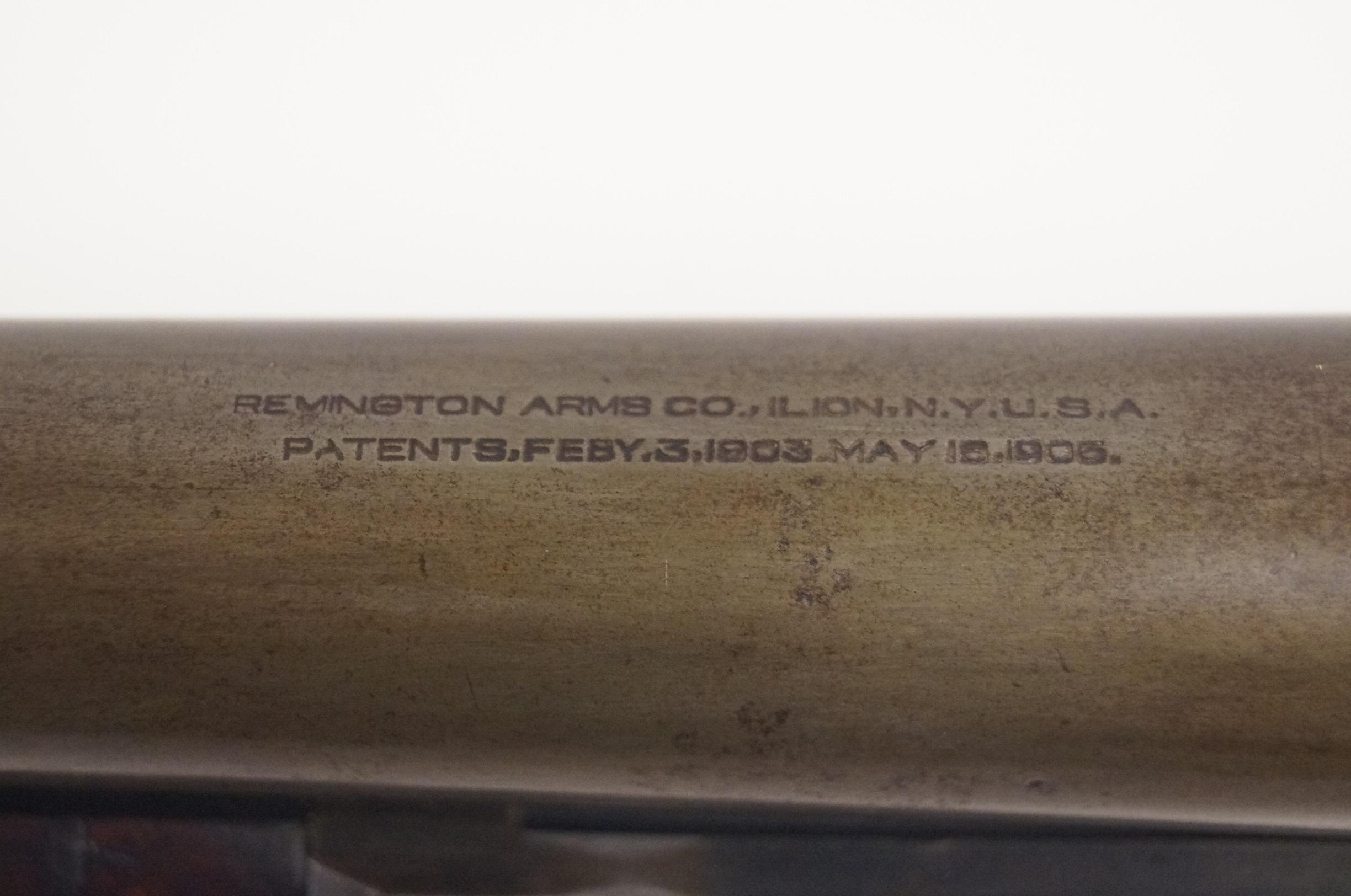 Old Remington Arms Co. Repeating 12ga Shotgun - 1st Bottom Loading, Bottom Ejecting Shotgun Made