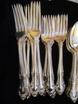 38 Pieces of Gorham Sterling Flatware "English Gadroon"