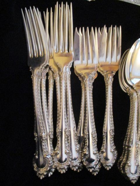 38 Pieces of Gorham Sterling Flatware "English Gadroon"