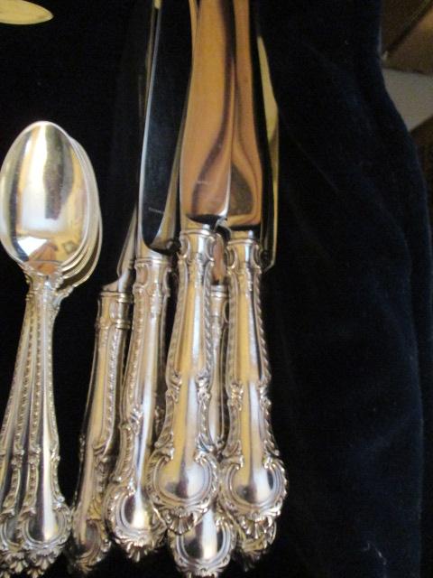 38 Pieces of Gorham Sterling Flatware "English Gadroon"