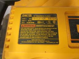 DeWalt Planer with 3 Knife Cutter Head
