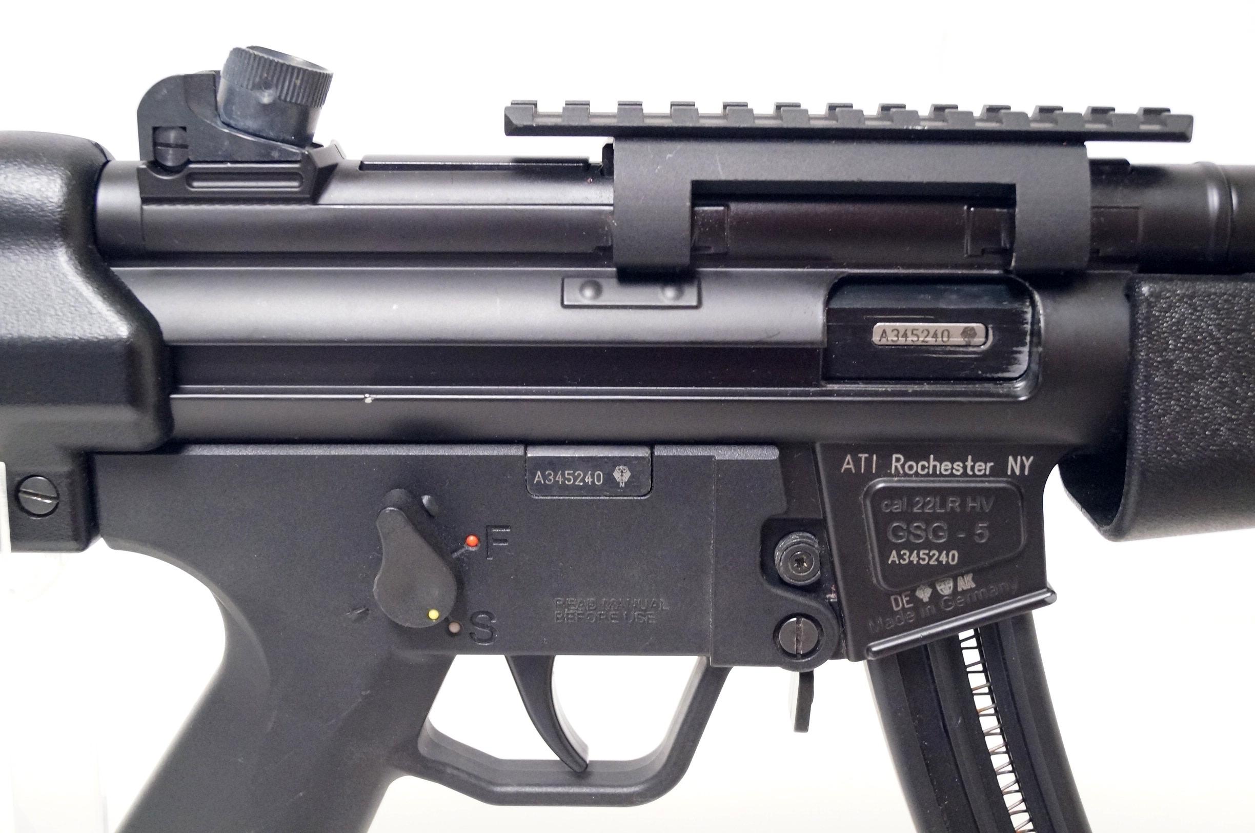 ATI GSG-5 .22LR MP5 Clone Semi-Automatic Rifle