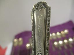 52 Pcs of Towle Louis XIV Sterling Flatware/Serving Pieces