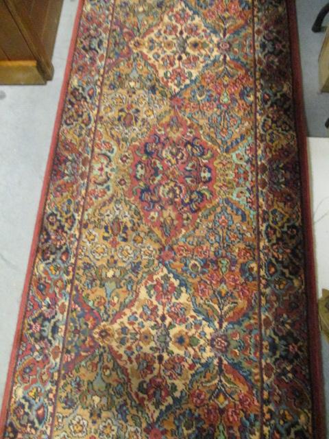 Floral Wool Runner