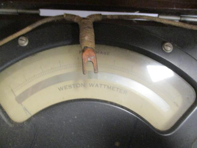 Antique Weston Polyphase Wattmeter