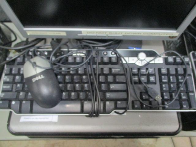 HP 17" Monitor, Optiplex 755 CPU, Keyboard and Mouse