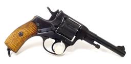 WWII 1943 Soviet Tula Arsenal Nagant M1895 7.62x38R Revolver