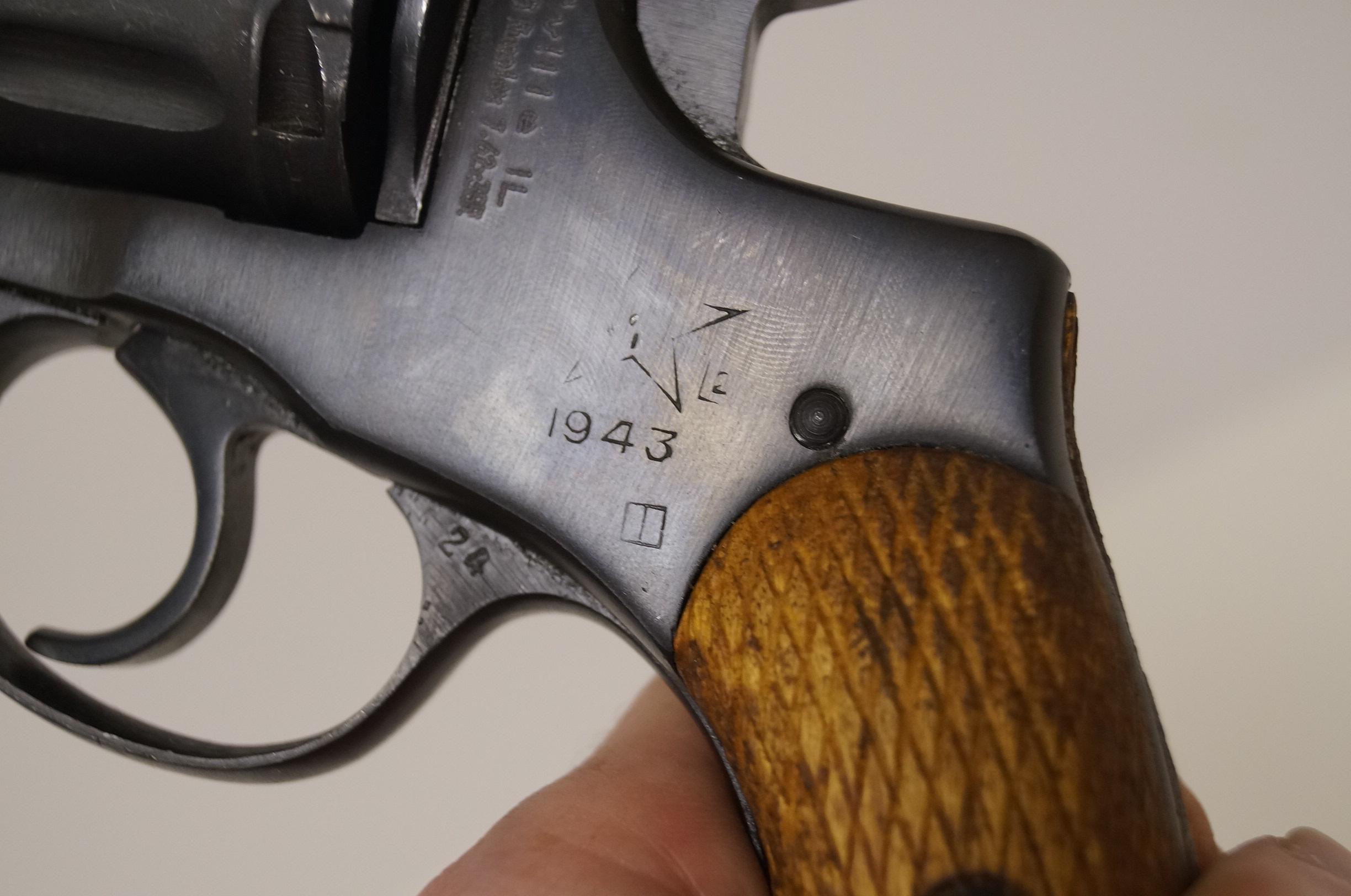 WWII 1943 Soviet Tula Arsenal Nagant M1895 7.62x38R Revolver