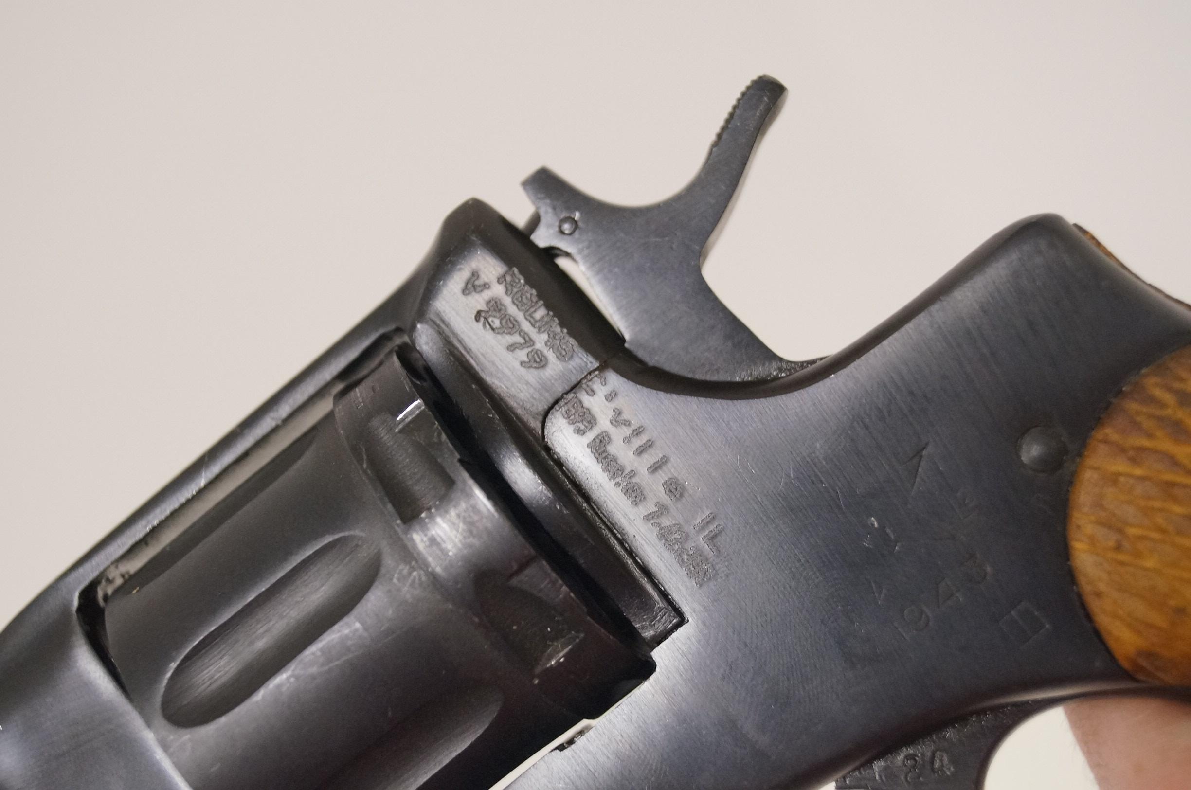 WWII 1943 Soviet Tula Arsenal Nagant M1895 7.62x38R Revolver
